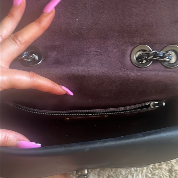 Coach Black Quilted Leather Shoulder Bag - Picture 4 of 5